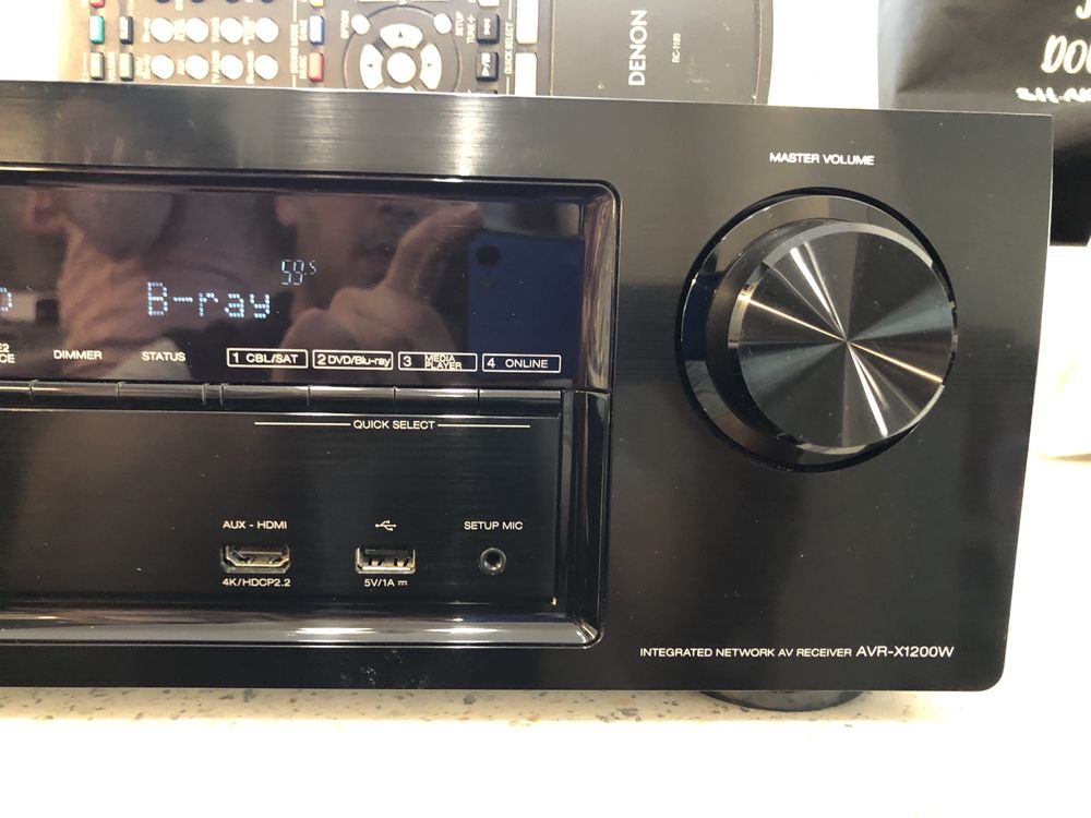 Denon AVR-X1200 Bluetooth Wi-Fi