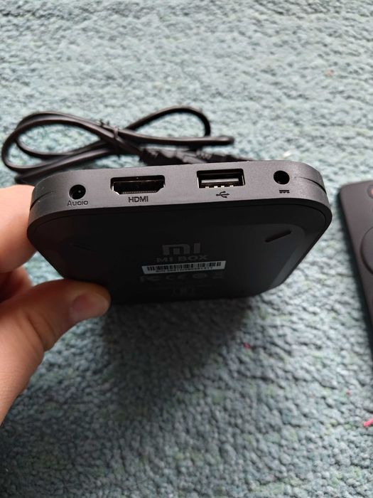 Mediaplayer Xiaomi MI TV Box S, 4K, HDR, Control Voce, Negru