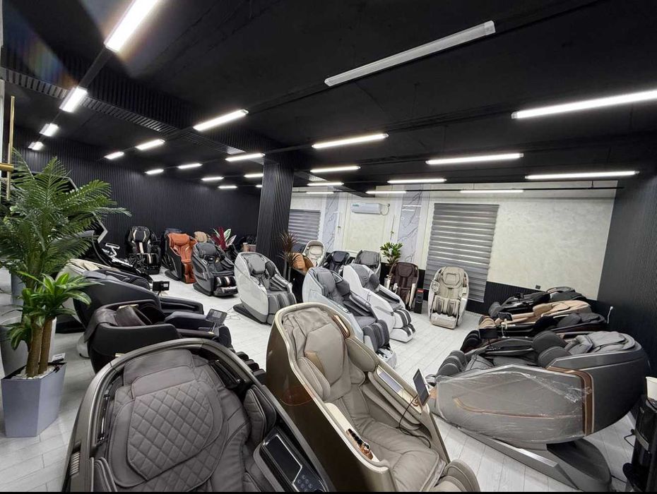 Optom Массажное кресло с регулируемой интенсивностью массажа.