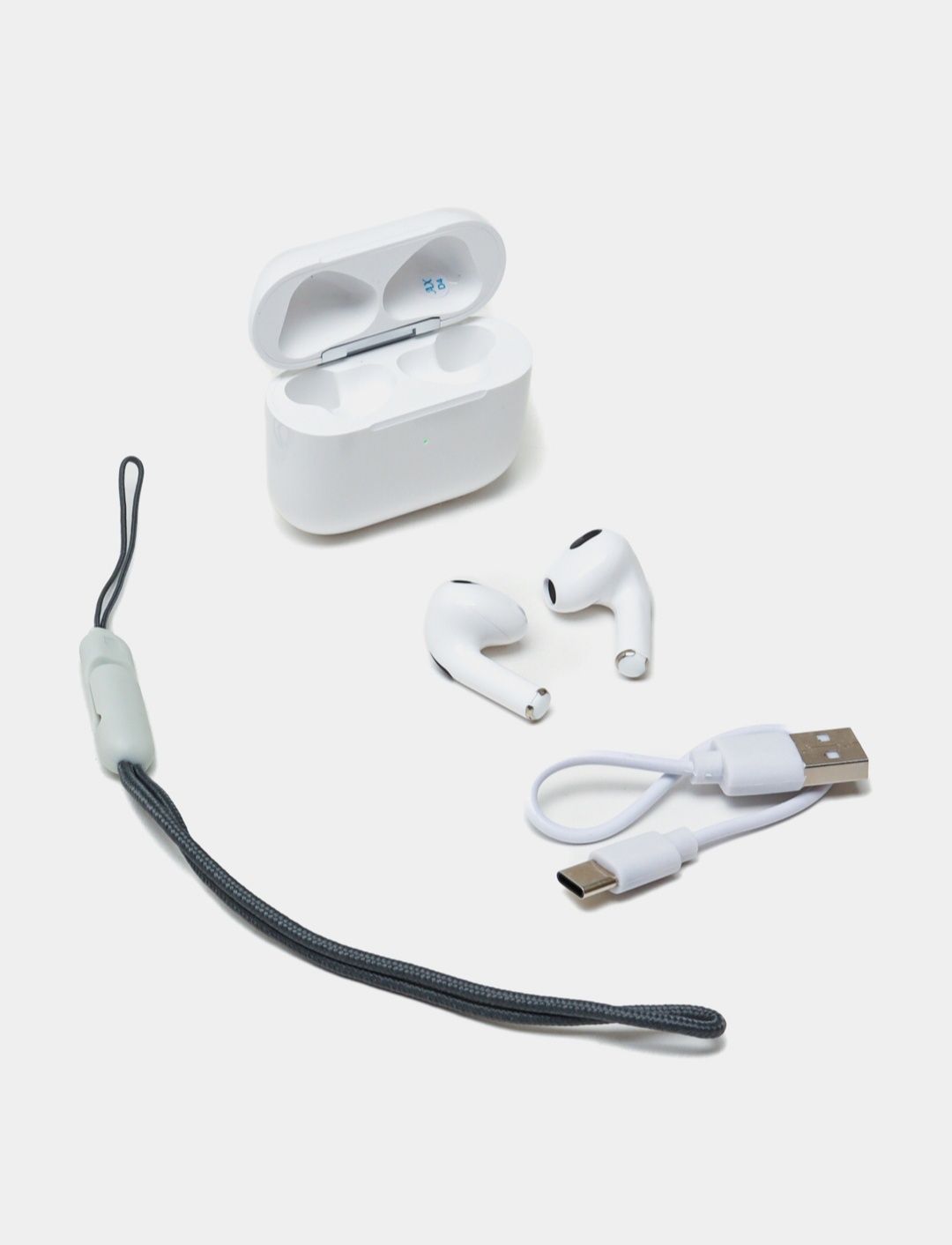 airpods 3 сатылады качество зор, влагозащитасы бар, жамгурдан корхпаид