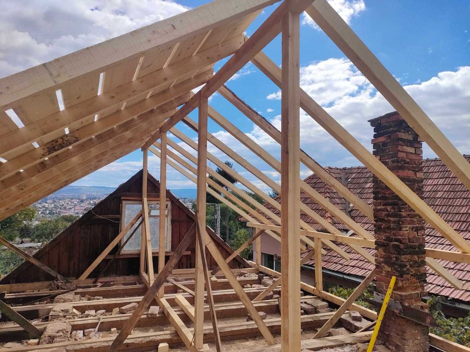 Constructii acoperisuri, dulgherie, reparatii acoperis