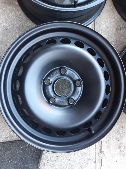 Set 4 x jante tabla vag R15 5x112 6J ET45 CB 57.1 passat b5 b5.5/golf5