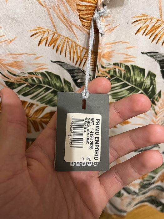 Camasa barbati Primo Emporio Armani marime L (nou, cu eticheta)