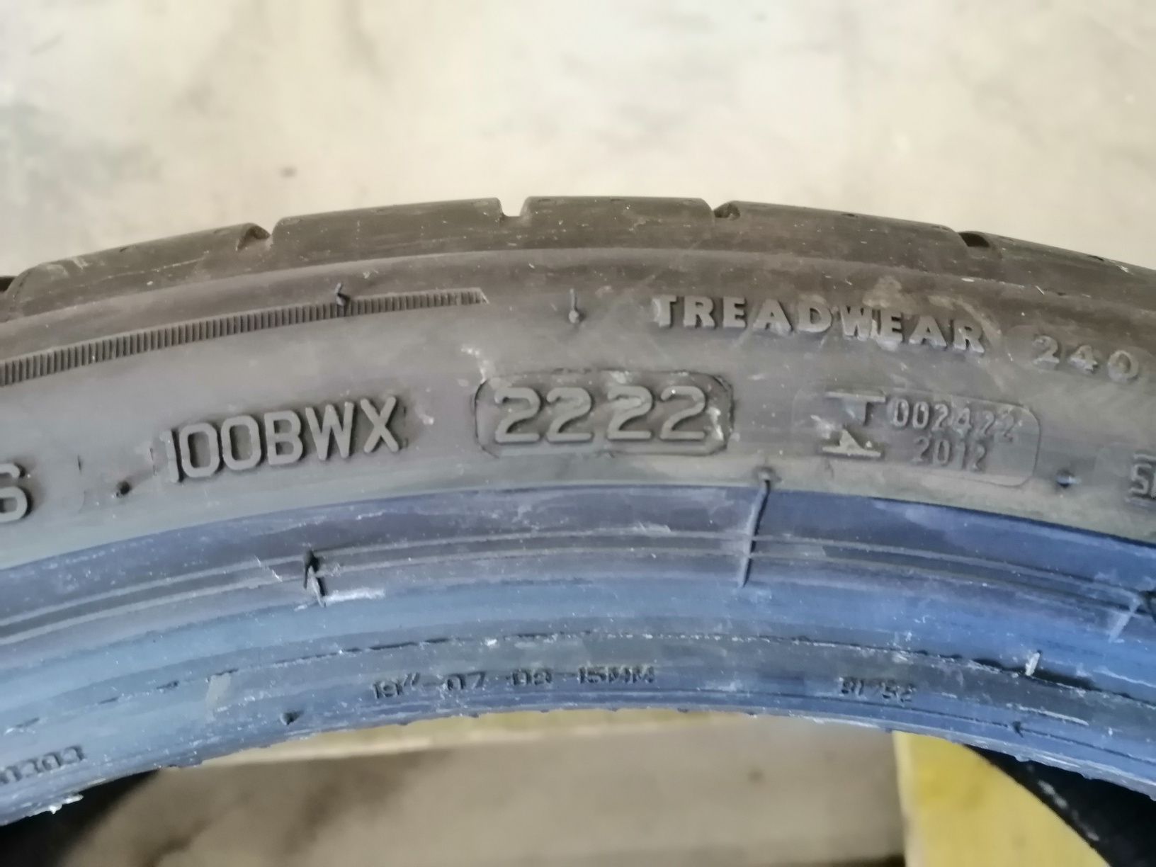 2бр Летни гуми 235/35/18 Bridgestone (2022)