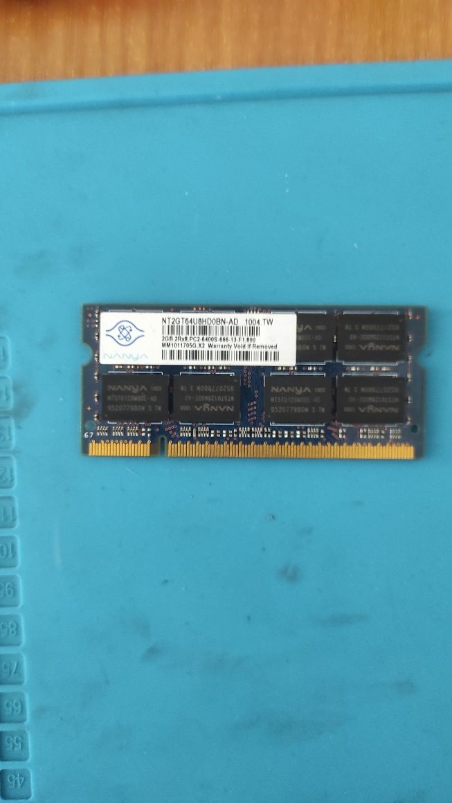So-Dimm DDR2 и DDR3L 2 GB и 4 GB