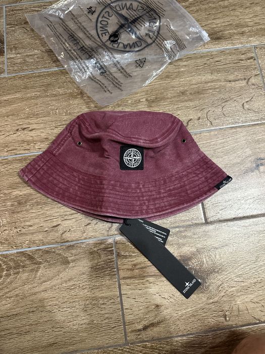 Stone Island bucket hat шапка идиотка