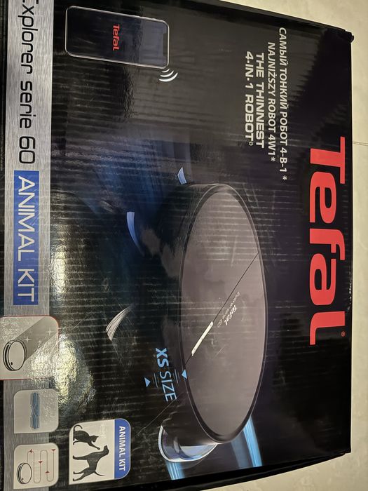робот пылесос tefal Explore serie 60 animal kit