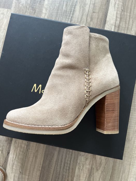 Botine piele Massimo Dutti, marimea 35