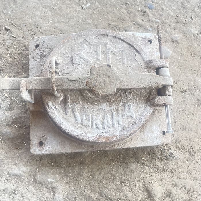 Печной дверь Печтің есігі Жетісайда