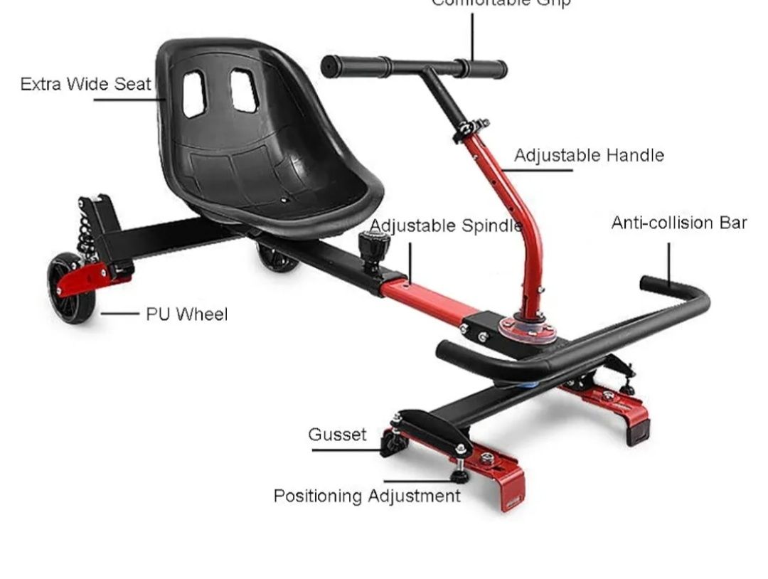Atașament scaun Hoverboard Kit cadru Go Kart iScooter Q8