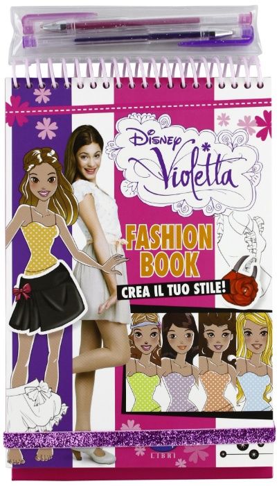 2 детски книжки Creative Studio и Disney Violetta
