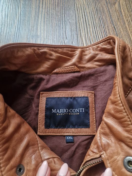 Страхотно мъжко кожено яке MARIO CONTI размер 2XL