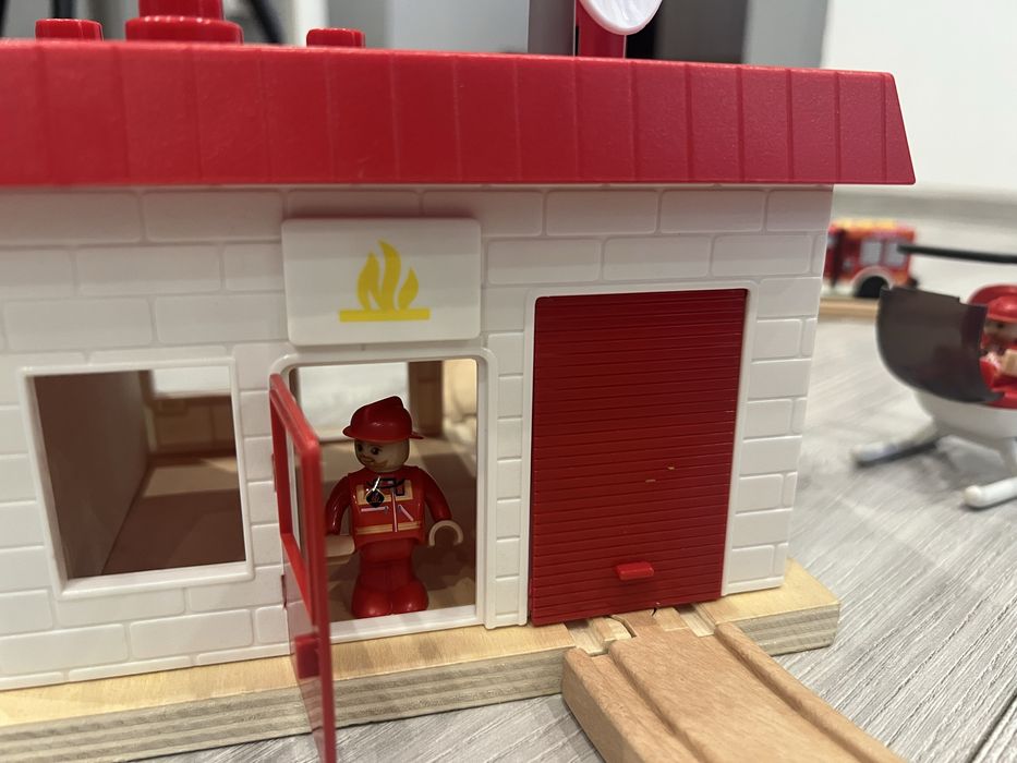 Дървена пожарна.