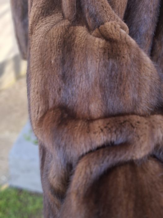 Haina blana naturala dama