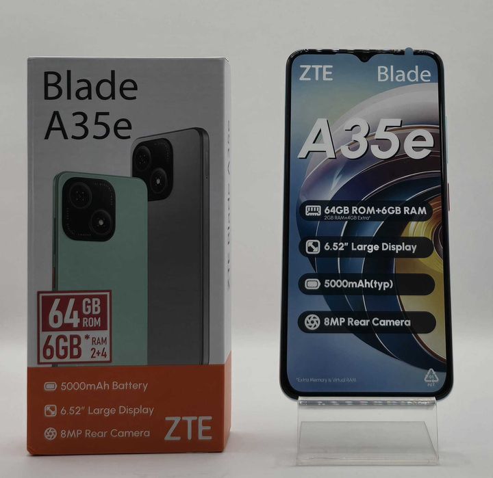 ZTE BLADE A35 / NOU / SIGILATE * Krom Amanet Margeanului *