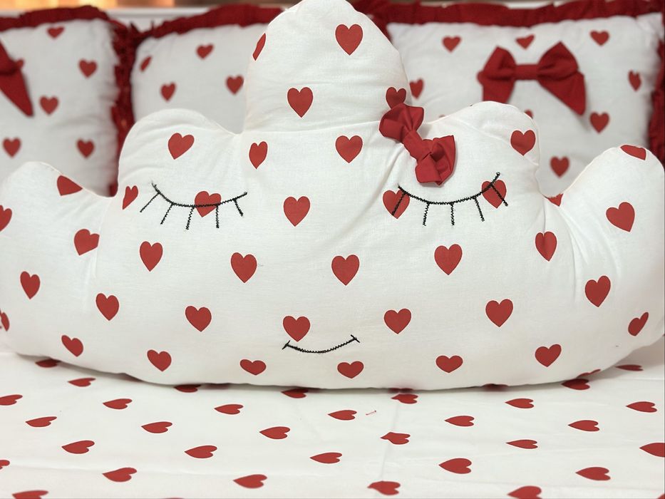 Бортики на детскую кроватку