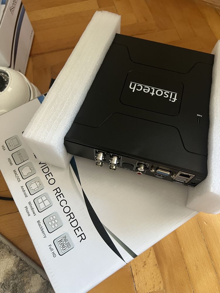 Kit complet camere supraveghere+DVR Fisotech
