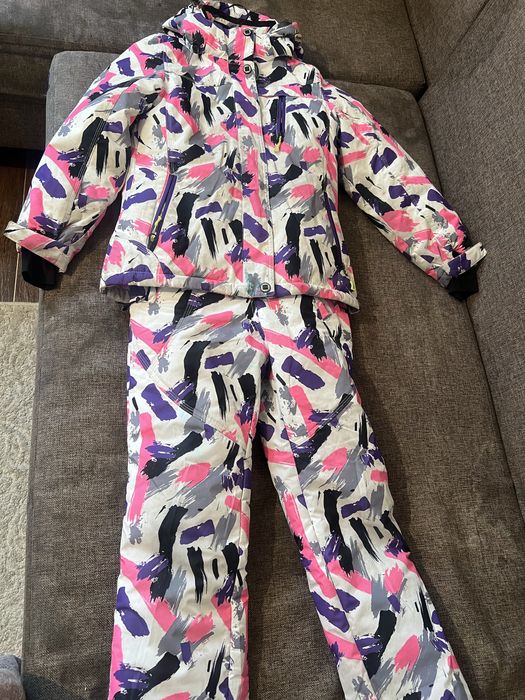 Куртка с комбинизоном для девочек