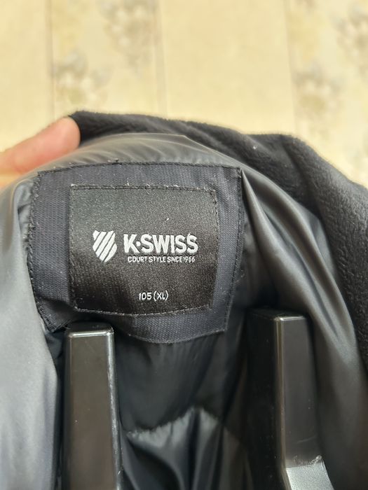 Мужской пуховик K-SWISS