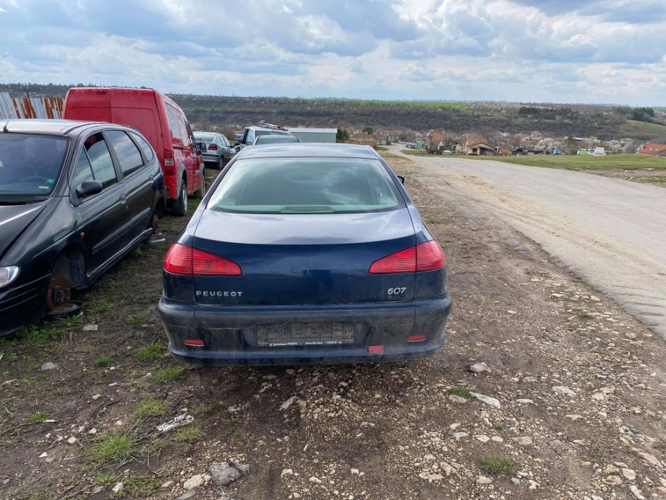 peugeot 607 2.2i на части пежо 607 кожа нави