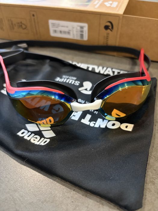 очки для плавания arena cobra edge swipe mirror