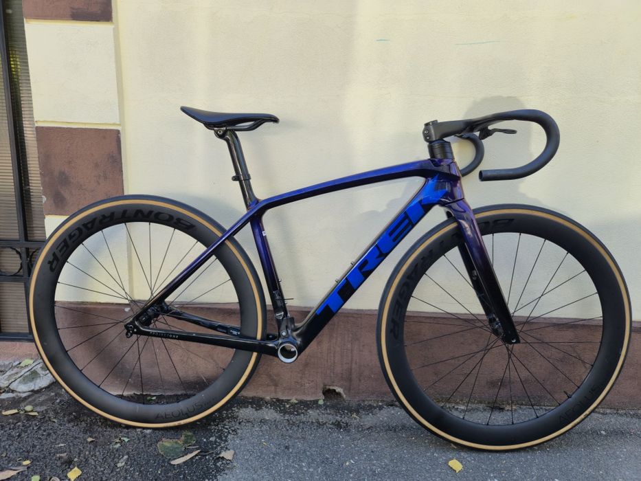Frameset/cadru cursiera carbon + ghidon + roti  Trek Emonda SLR 2024