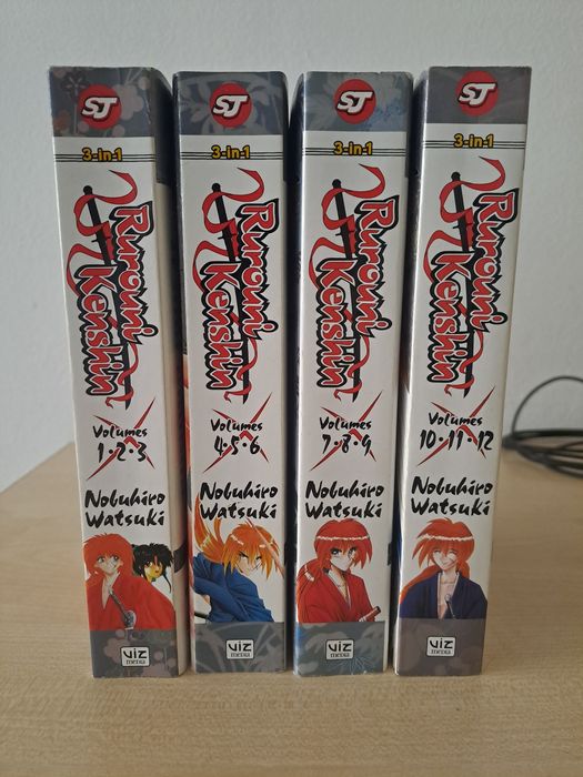 Rurouni kenshin manga omnibus vol 1-4