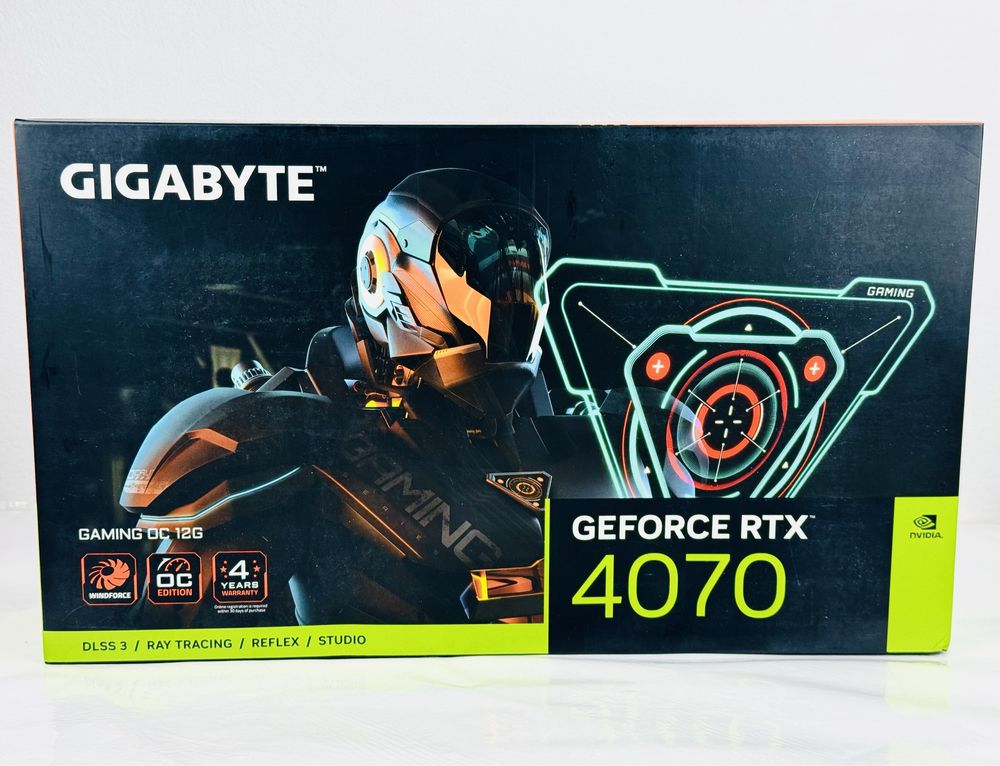 НОВА! Видеокарта Gigabyte GeForce RTX­­ 4070 Gaming OC 12GB