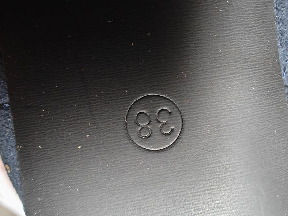 Pantofi eleganti cu toc si platforma bleumarin 38