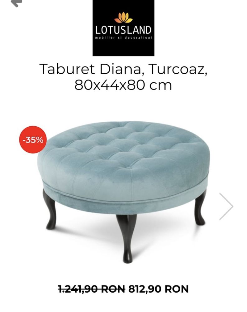 Set mobilier, canapea, fotolii, tamburet