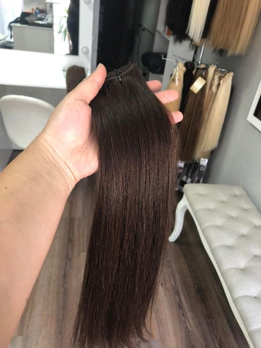 Естествена коса на треси