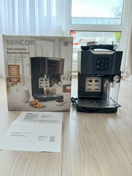Sencor SES 4040BK Press кафемашина в гаранция