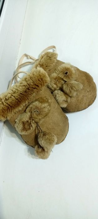 Варежки цигейка тёплые