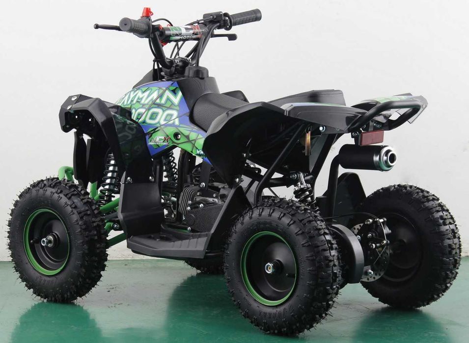 Atv copii NCX Cayman 6" 50cc 2T benzina negru/verde