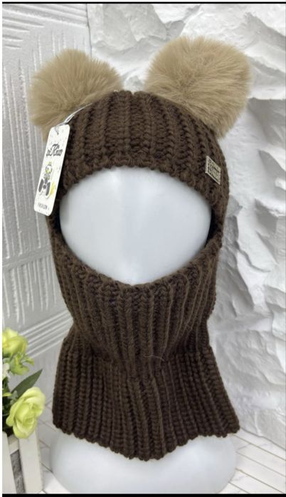 Детская шапка балаклава скафандр