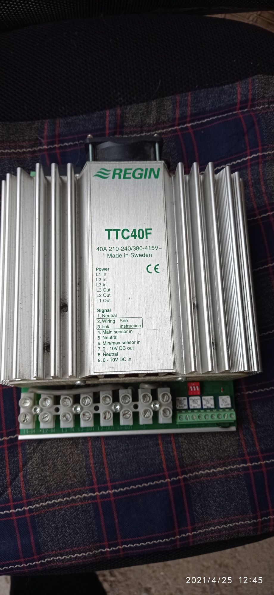 Регулятор температуры TTC40F