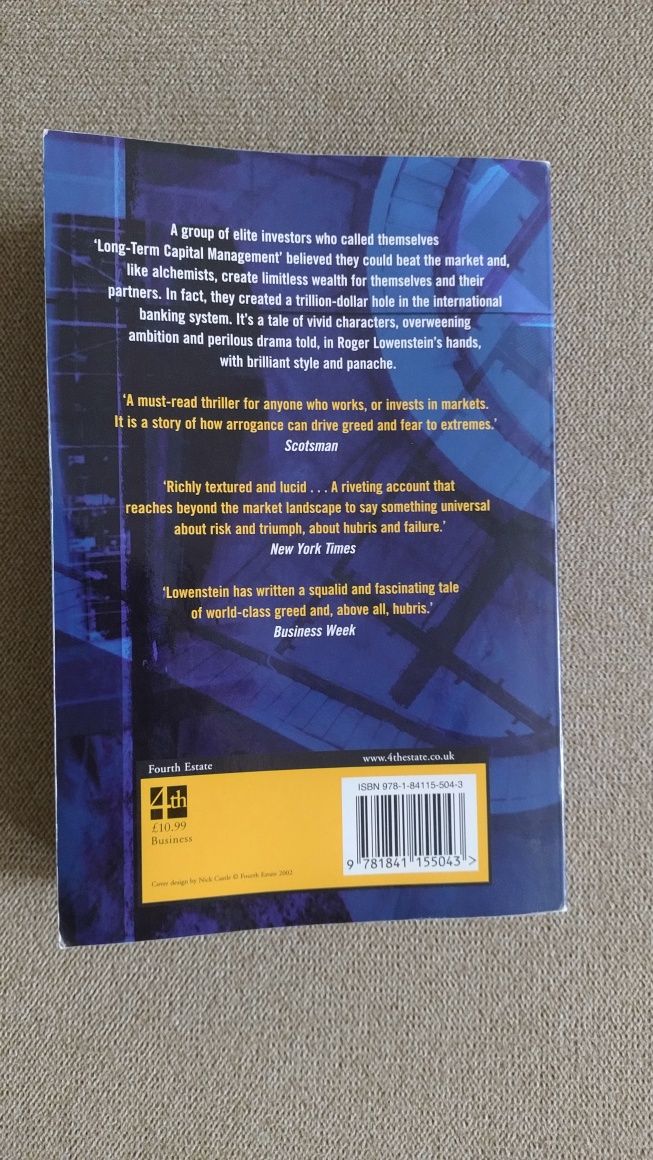 Roger Lowenstein - When Genius Failed