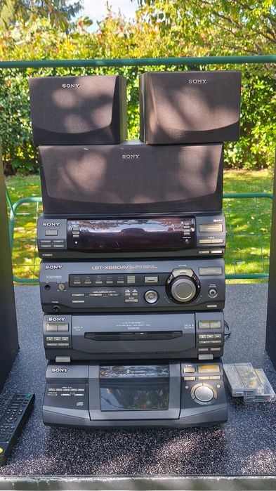 СОНИ - модел HCD-XB80AV - Мощна  музикална система и домашно кино...