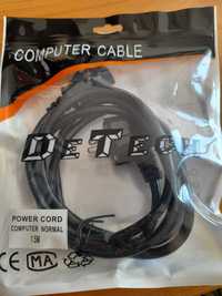 Захранващ кабел за компютър, монитор