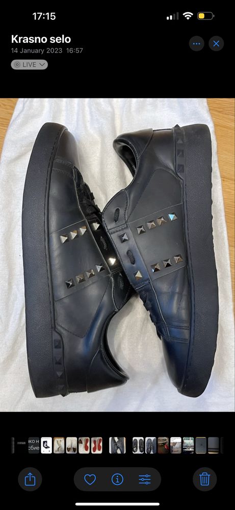 Обувки Louboutin Valentino Armani Paciotti McQueen Nike Timberland Y-3