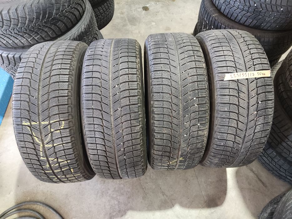 225/55/17 Michelin X-ice