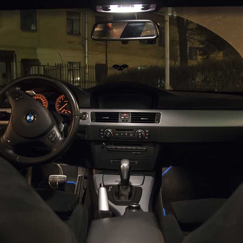BMW E46 E90 F30 E91 F31 LED интериор комплект Canbus 3г ГАРАНЦИЯ