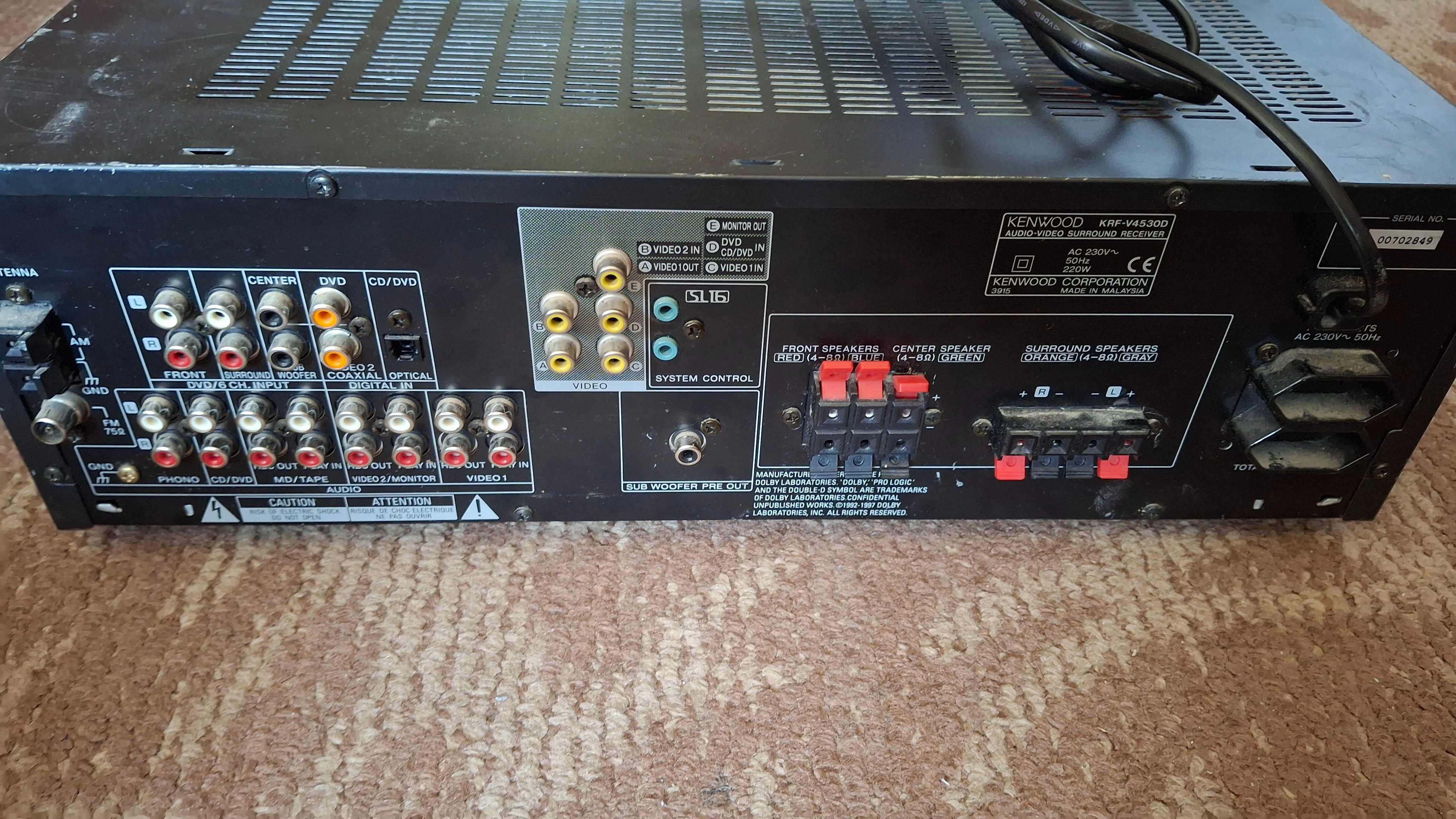 Kenwoood KRF-V4530D усилвател
