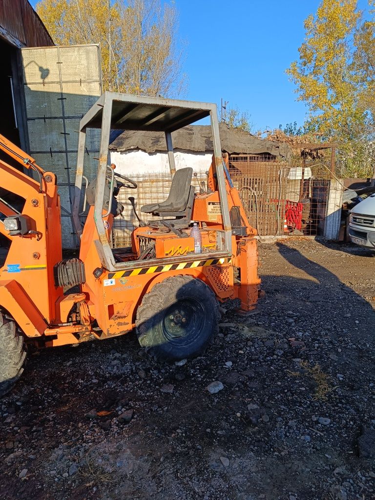 Euromach 340 minibuldoexcavator schimb și cu alte utilaje