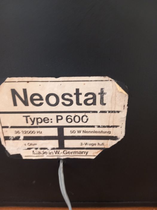 Boxe Neostat P 600 (Magnat)
