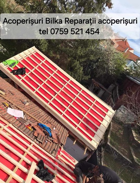 Acoperișuri Dulgheri hidroizolații Reparații Acoperișuri  Onești Bacău