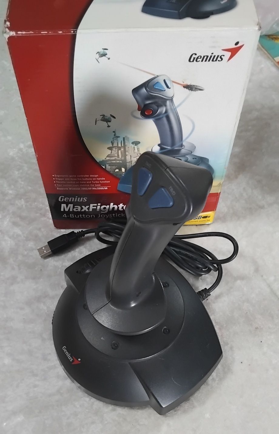 Джойстик для авиасимулятор MaxFighter F-16U