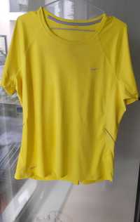 Tricou  Nike Fit galben maneci scurte (original)