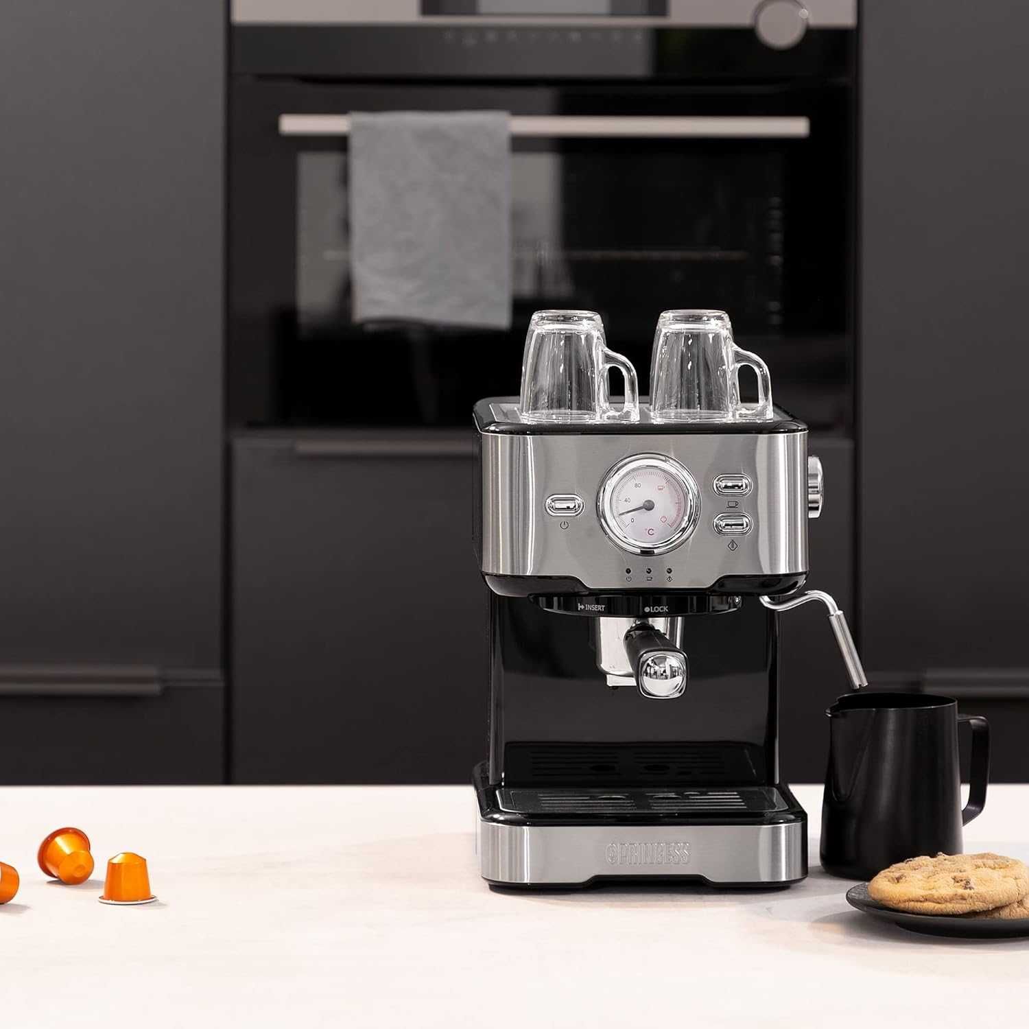 Еспресо кафемашина Princess Espresso (249415) ESE подложки и капсули
