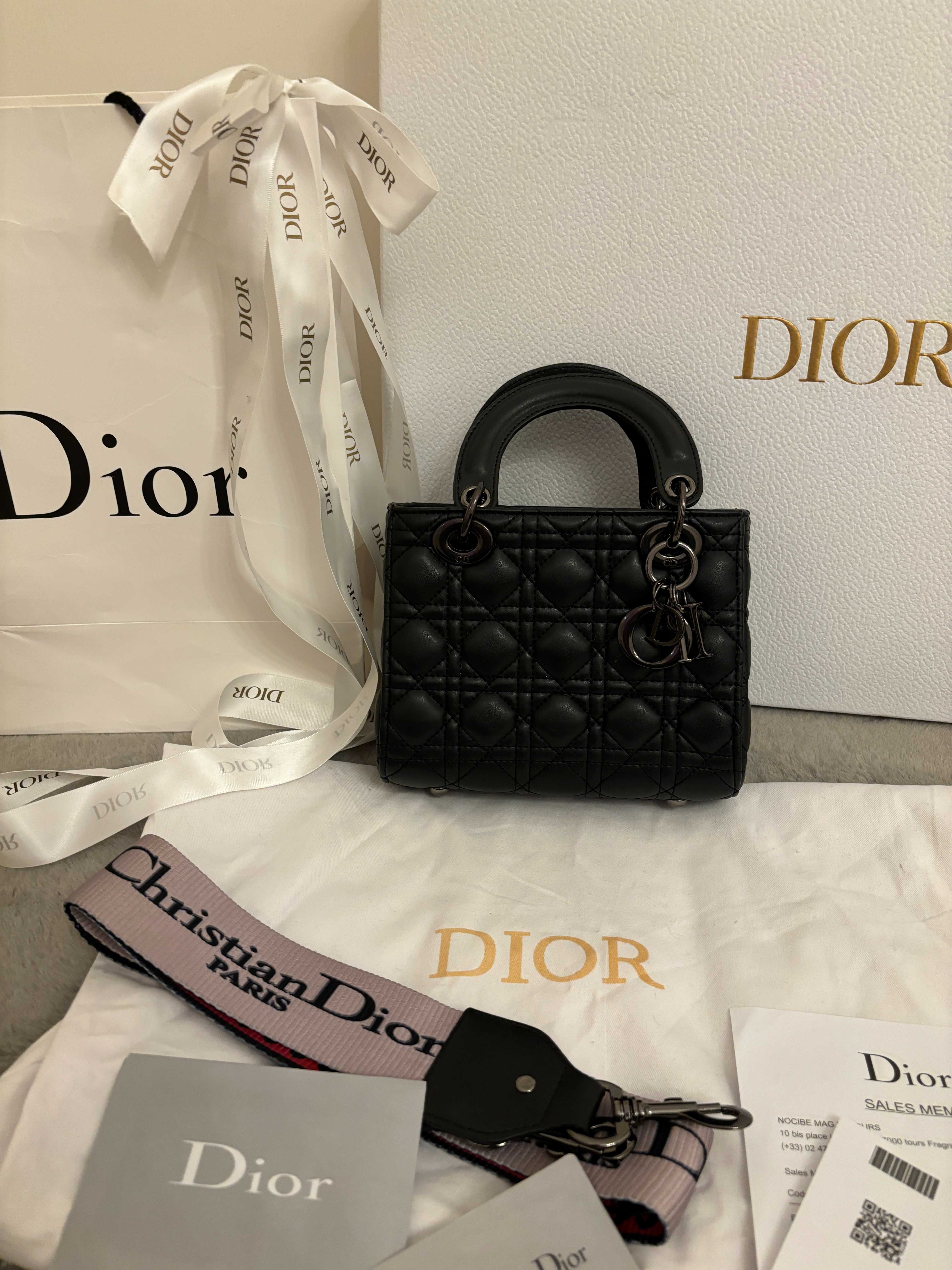 Geanta/Poșetă Christian Dior MEDIUM LADY D-LITE BAG 24cmx20cm